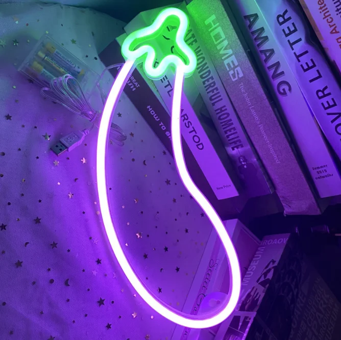 

Креативная моделирующая светодиодная неоновая лампа, декоративная лампа для торгового центра