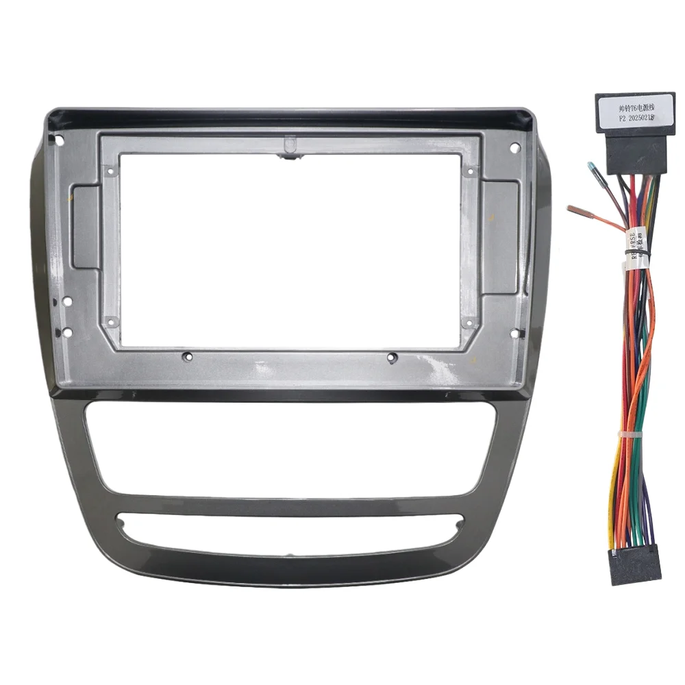 

9/10-дюймовая автомобильная рамка, лицевая панель для JAC T6 T8, Android-радио, панель приборной панели, панель головного устройства, рама приборной панели