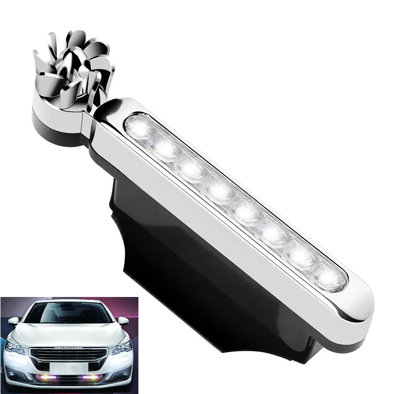 

1 шт. автомобильные центральные сетевые огни управления светодиодные ветровые дневные ходовые огни вспомогательные огни декоративные ветр...