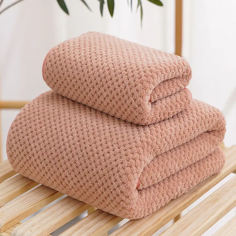 

Men and Women Adult Couples Multi-Color Bath Towel Large Towel Set Is Softer Than Pure Cotton, Absorbing Water and Drying Faster