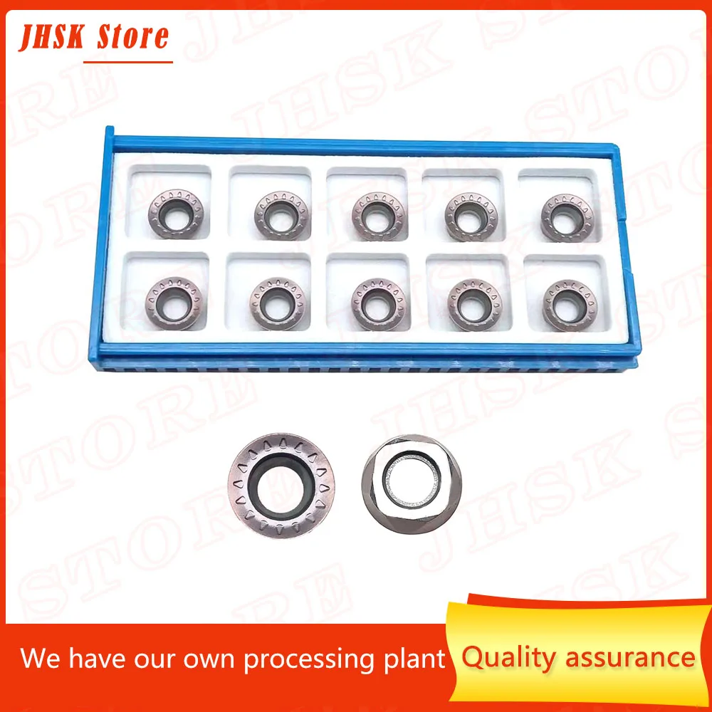 

50pcs RPMT10T3MOE-JS 50pcs Carbide indexable Turning Insert Carbide Inserts milling inserts Tools for Steel,Stainless Steel