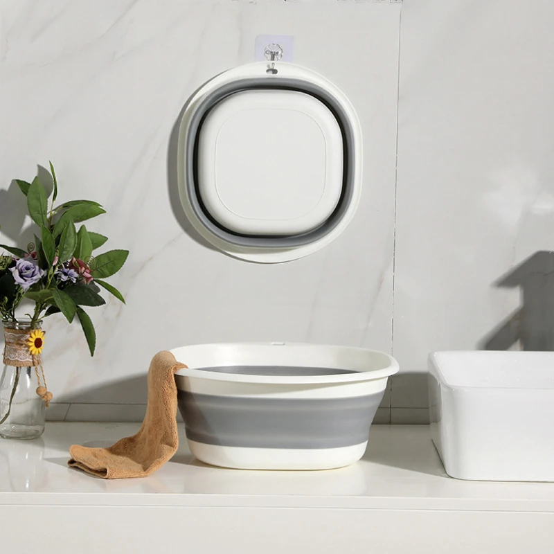 1 шт. складная ванна для ног замачивания утолщенное пластиковое ведро