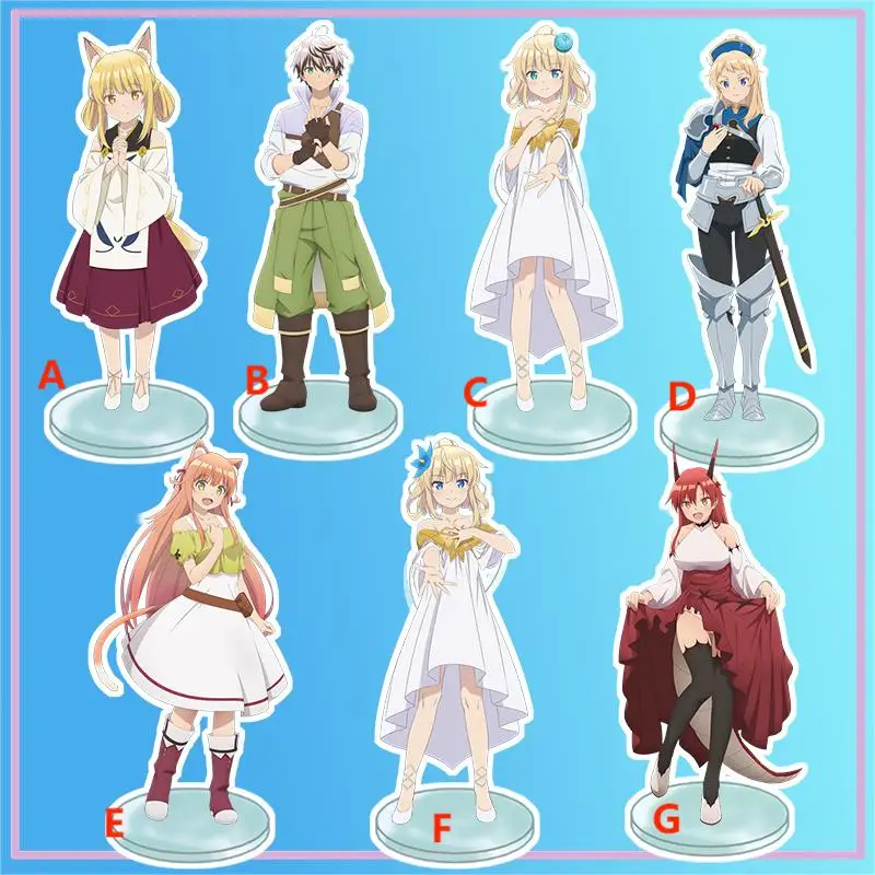 

Anime Stand The Beast Tamer Exiled from the the Hero's Party and the Cat Eared Girl from the Strongest Race Meet Figure Display