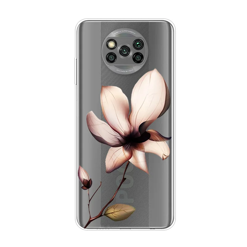 Чехол для телефона Xiaomi Poco X3 NFC задняя крышка PocoX3 чехол-бампер популярный