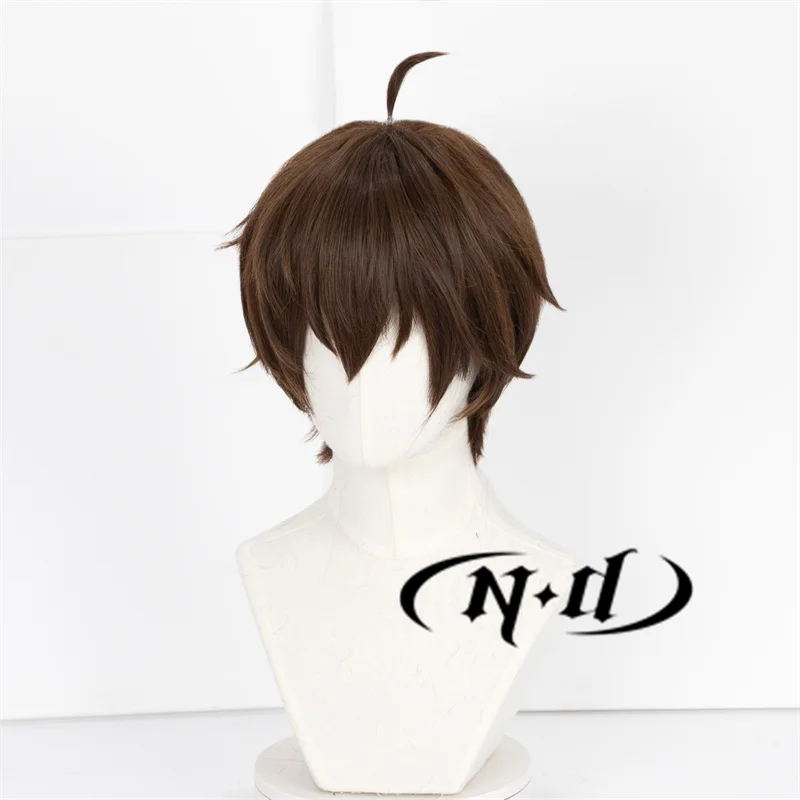 Togashi Yuuta Косплей Парик Короткий Каштановый Аниме Chuunibyou Demo Koi Ga Shitai Хэллоуин