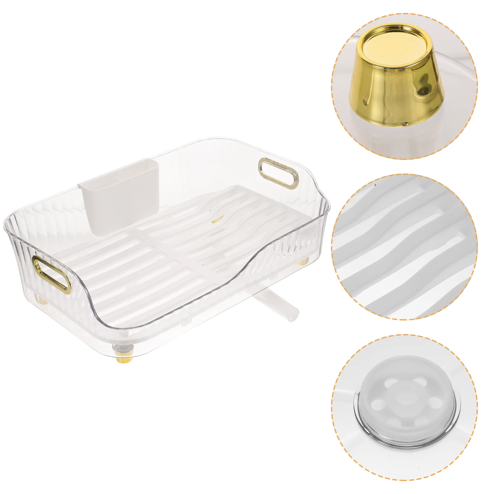 

Sink Drain Rack Countertop Dish Drain Holder Countertop Utensil Holder Dish Drying Rack Kitchen Sink Dish Drying Rack