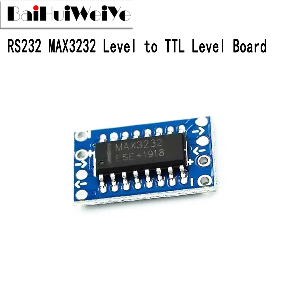 

Модуль преобразователя RS232 MAX3232, плата уровня TTL 115200bps, 10 шт.