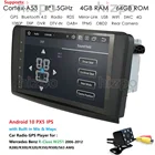 Android 10 2Din 9 ''8-ядерный автомобильный DVD-плеер для MercedesBenzR-Class W251 2006-2012 4G 64GROM 4GWIFI GPS-навигация RadioCAM