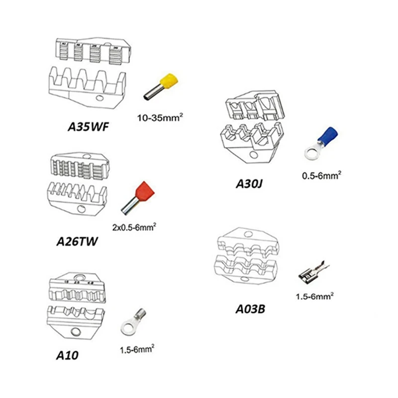 Набор инструментов для обжима проводов щипцы с храповым механизмом ножницы