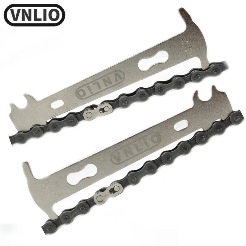 

Vnlio chain wear detector chain gauge measuring ruler bicycle accessories