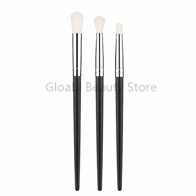 

Набор кистей для макияжа, комплект из 3 кисточек для растушевки теней, подводки, пудры, конической формы, для растушевки, косметический набор