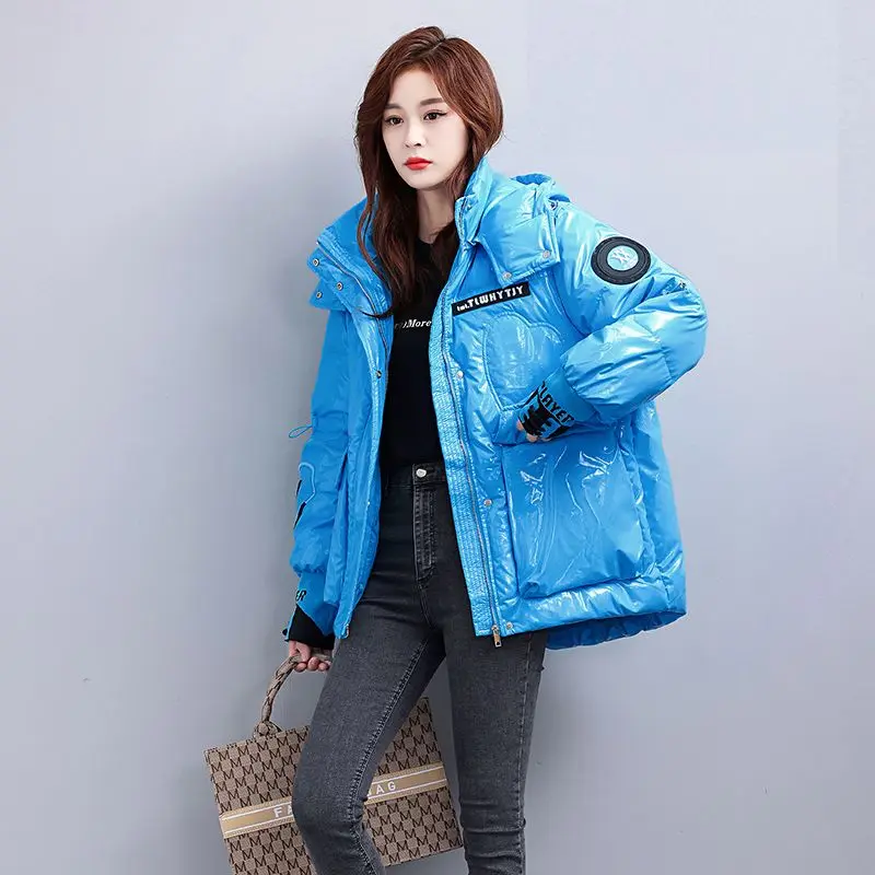 Зимняя женская куртка пуховик из