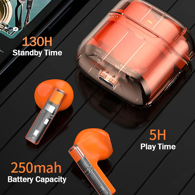 Новейшие наушники в стиле панк Bluetooth-гарнитура беспроводные деловые с микрофоном