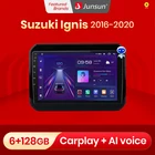Junsun V1 Pro 8G + 128G для Suzuki Ignis 2016 - 2020 Android автомобильное радио, видео плееры CarPlay Android Авто No 2 din 2din DVD