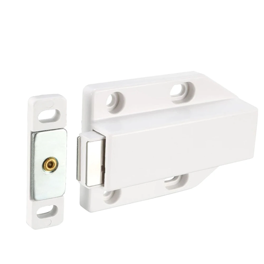 

4pcs Soft Close RV Drawer Metal Home Door Catches Magnet Closet Push Latch Opener Kitchen Wardrobe Cabinet Cupboard Damper