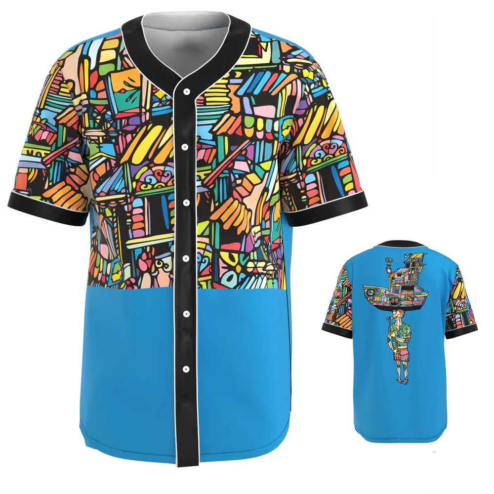 Мужская Бейсбольная Футболка New York Классическая рубашка с коротким рукавом AB side