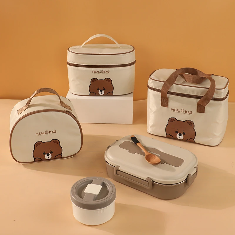 With Tableware Cup Tote Picnic Box