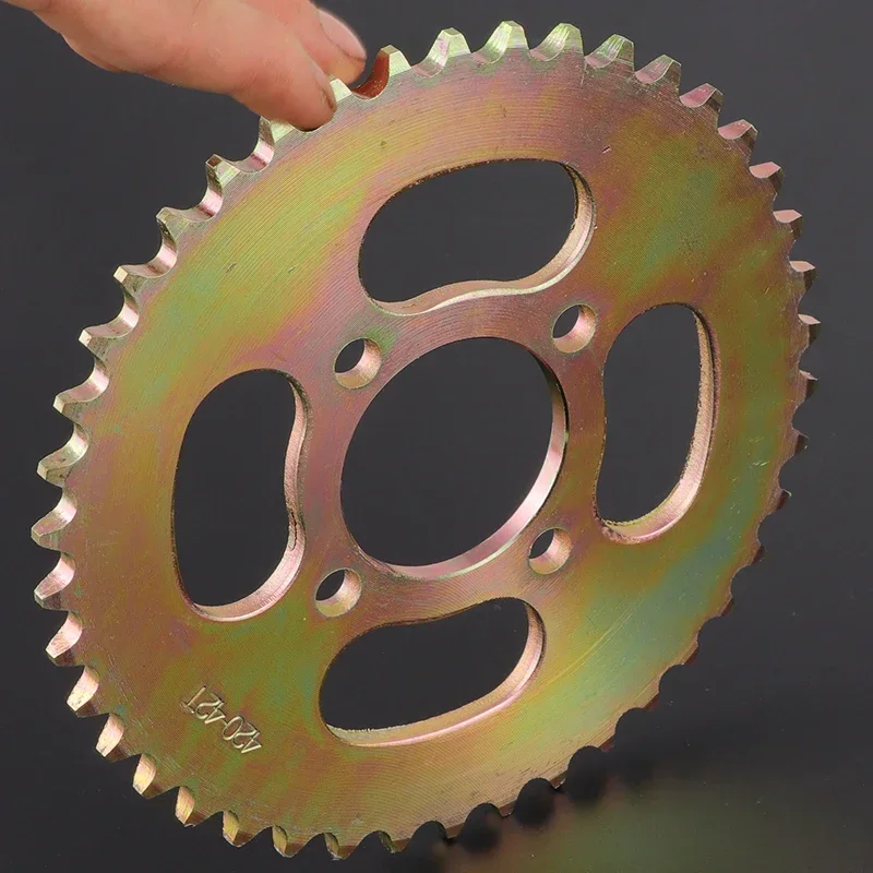 

Задняя звездочка 420-42T, 48 мм, 42 зубья, звездочка для Китая, квадроцикла, четыре ямы, велосипеда, мотоцикла, мопеда, бесплатно