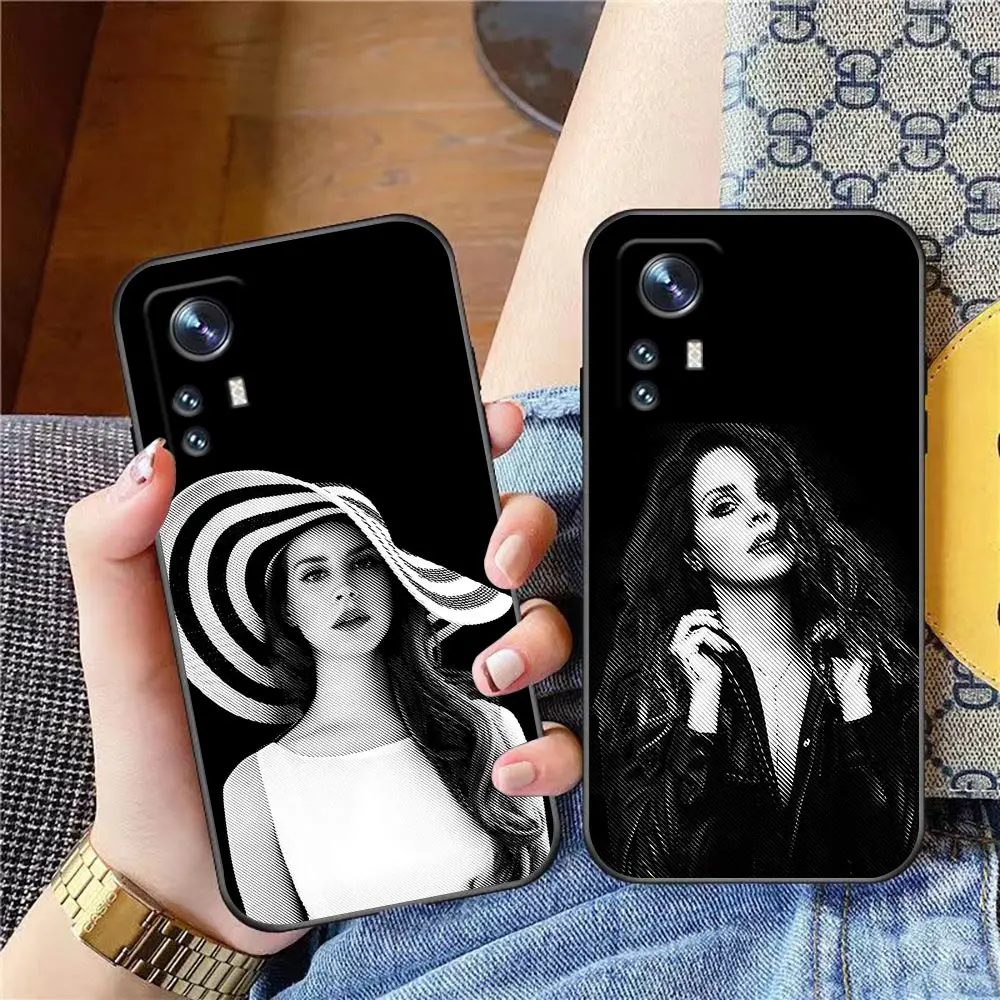 

Lana Del Rey Singer Kraft Poster Girl For Mi 12 Pro Case For Xiaomi Mi 12 12X 11T Pro X4 NFC M3 F3 GT M4 NE Poco M3 X4 Pro Lite