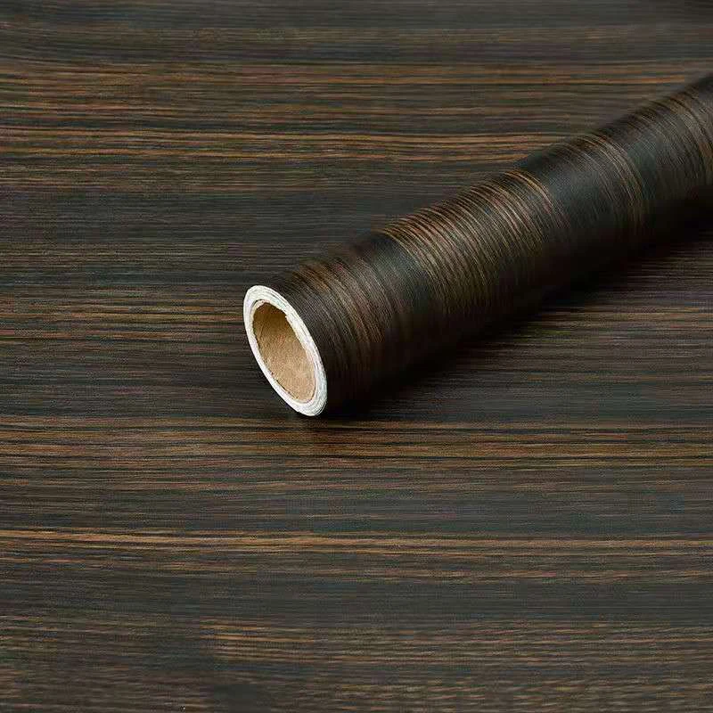 

Ретро деревянная настенная бумага рулон водонепроницаемая ПВХ самоклеящаяся бумага Съемная виниловая настенная бумага декоративная пленка для кухни ванной комнаты