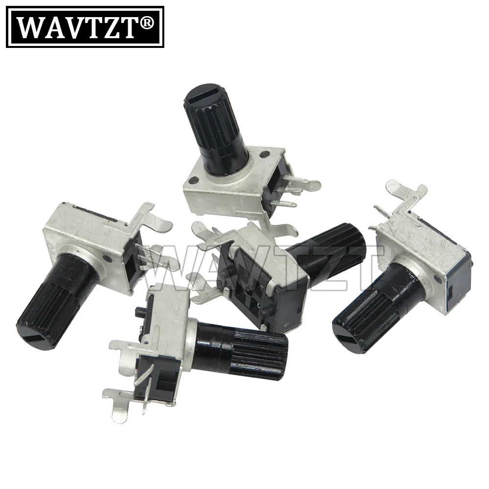 

10PCS RV09 Horizontal 12.5mm Shaft 0932 Adjustable Resistor 9 Type 3pin Seal Ibuw Potentiometer 5K 10K 50K 100K
