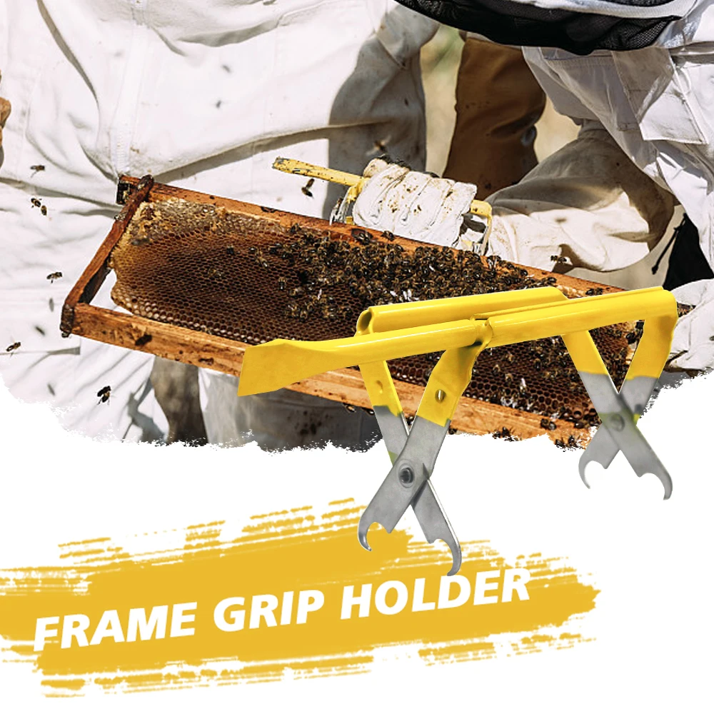 

Beekeeping Frame Grip Holder Lift Gripper Tool With Shovel Bee Keeping Equipment Beehive Frame Beekeeper Tools Capture Grip