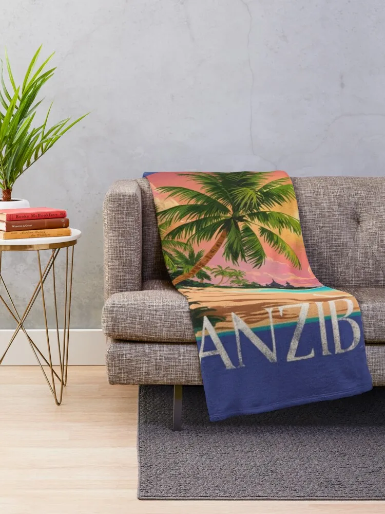 Одеяло для малышей Каникулы в Zanzibar теплое зимнее одеяло забавный подарок одеяла