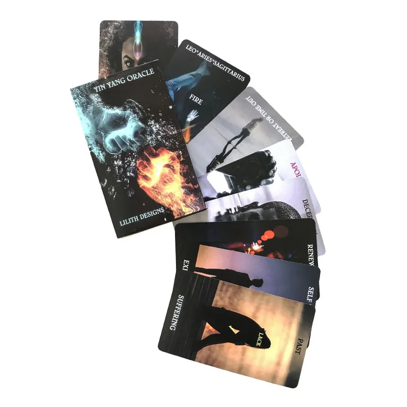 

Yin-Yang Tarot Deck Oracle Leisure entertainment games Card, family gatherings board games Tarot And A Variety Of Tarot Options