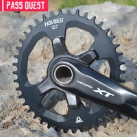 pass quest oval chainrings 96bcd mtb narrow wide bicycle parts chainrings 323436384042t for deore xt m7000 m8000 m9000