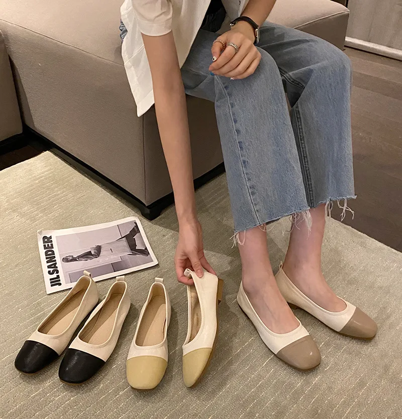 

Женская обувь, осенняя женская обувь с круглым носком и закрытым носком, повседневные кроссовки, модная Осенняя обувь, новинка 2022, модная об...