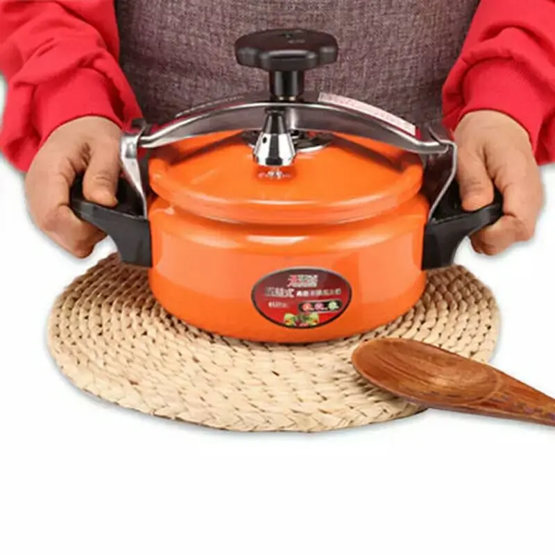 Mini Pressure Cooker portable Soup Pot Stew AluminumPot Cooking Stovetop Outdoor Camping Travel Pot  Steamer Picnic Pan 2-3L