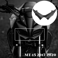 mtkracing for yamaha mt15 mt 15 2017 2020 front winglets pneumatic fairing wing tip abs plastic protective cover
