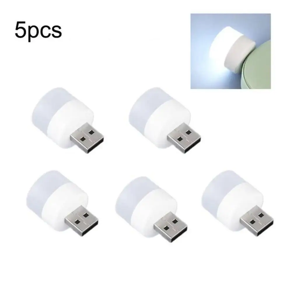 

Лампа с мини-USB-разъемом, 5 шт., 5 В