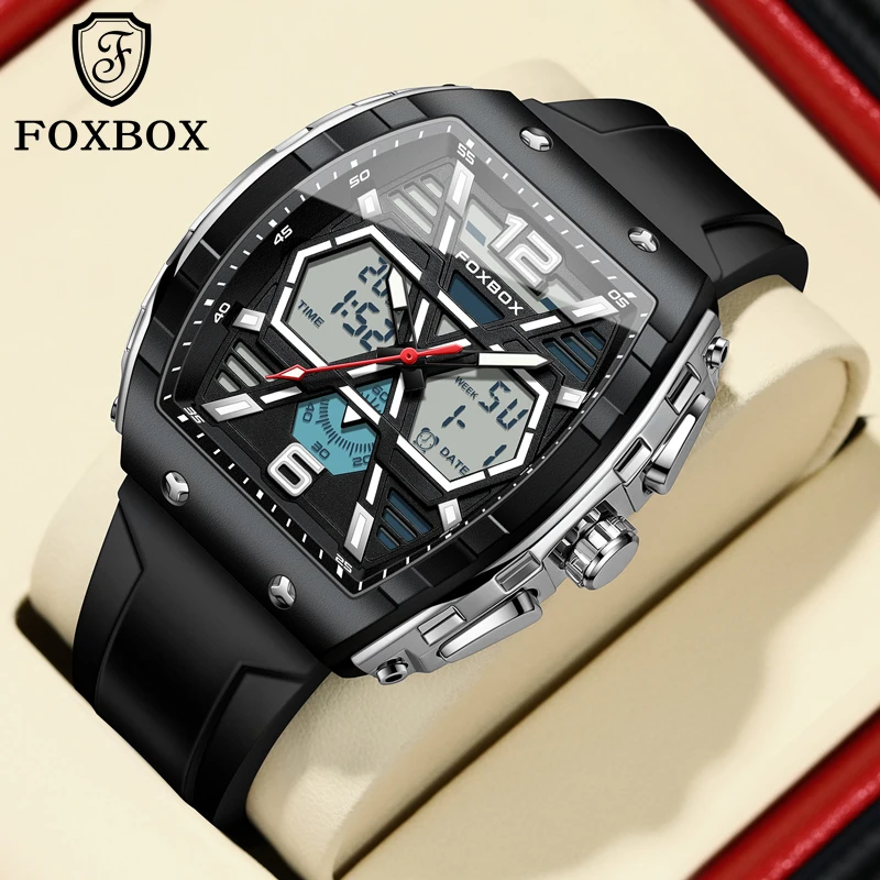 New LIGE Luxury Watches Mens Waterproof Analog Alarm Digital Sport Military Quartz Wrist Watch for Men Clock Relogio Masculino