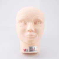 massage mannequin head flat eye facial eyelash extension makeup practice cosmetic model professional training heads tool