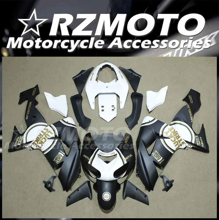 

Injection Mold New ABS Whole Fairings Kit Fit For Kawasaki Ninja ZX-10R 2006 2007 10R 06 07 Bodywork set Lucky