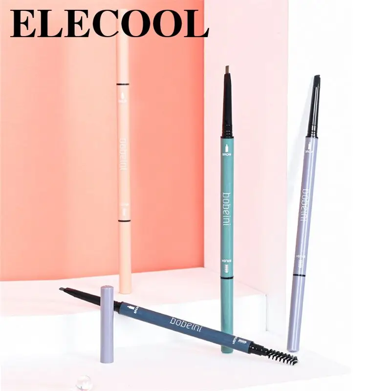

Beauty Products Double-ended Ultra-thin Waterproof Eyebrow Pencil 12*2*1.5cm Eyebrow Pencil Easy To Color Smooth Make Up 18g