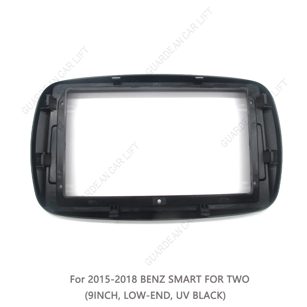 Фото 9-дюймовая рамка для автомобильного радиоприемника для Mercedes-Benz Smart Fortwo Forfour C453 A453 W453 2015-2018 стерео панель кабель питания Canbus №4