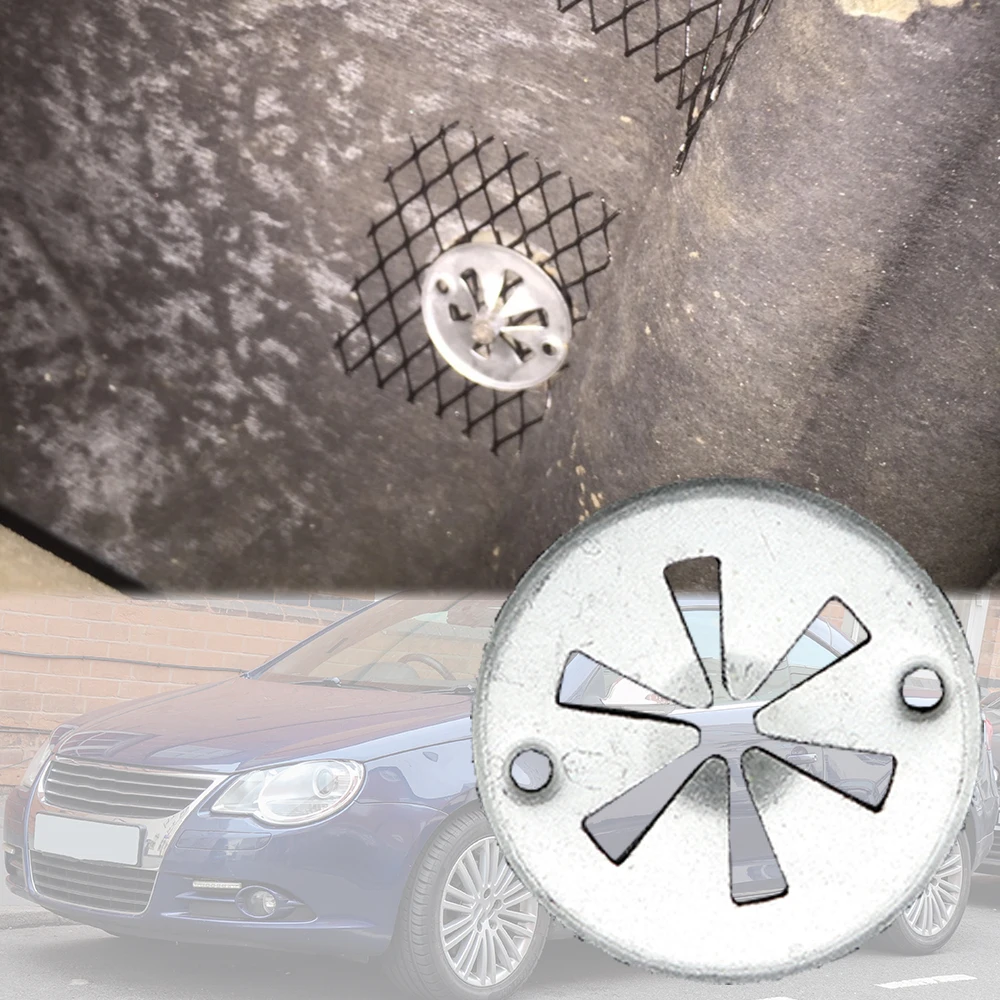 

For VW Eos 2006 2007 2008 2009 2010 - 2015 Car Star Washer Locking Engine Insulating Clamping Disc Nut Fastener Wheel Arch Clips