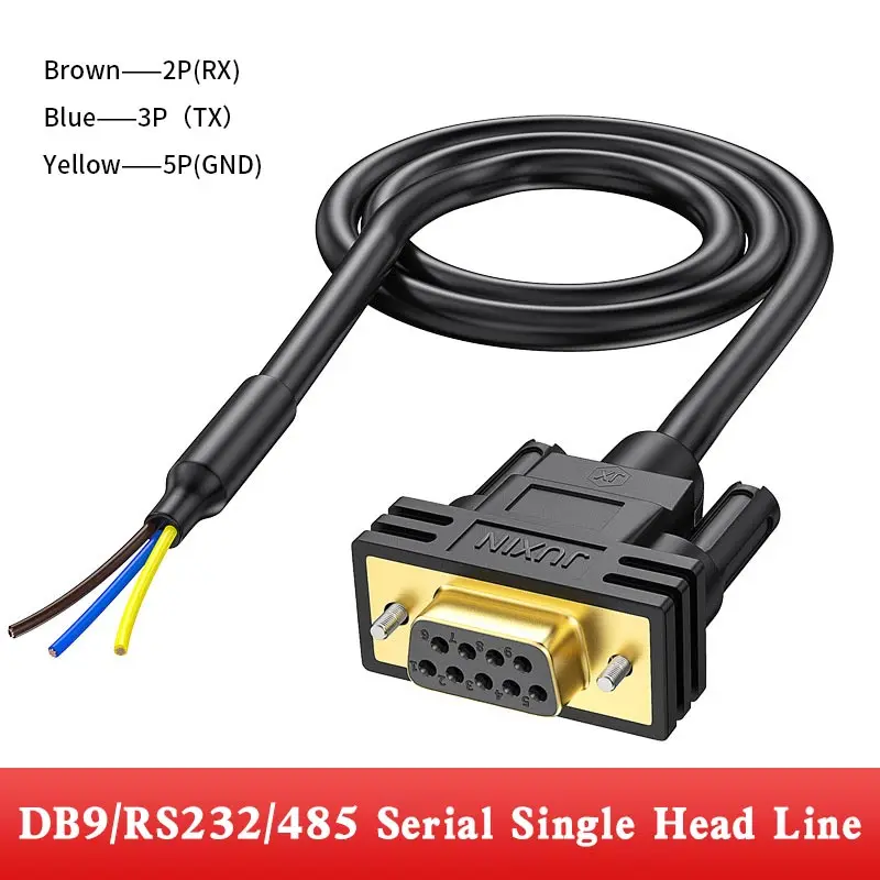 Соединительный кабель DB9 1 шт. разъем RS232 485 сигнальная линия XH2.54m 3-контактный