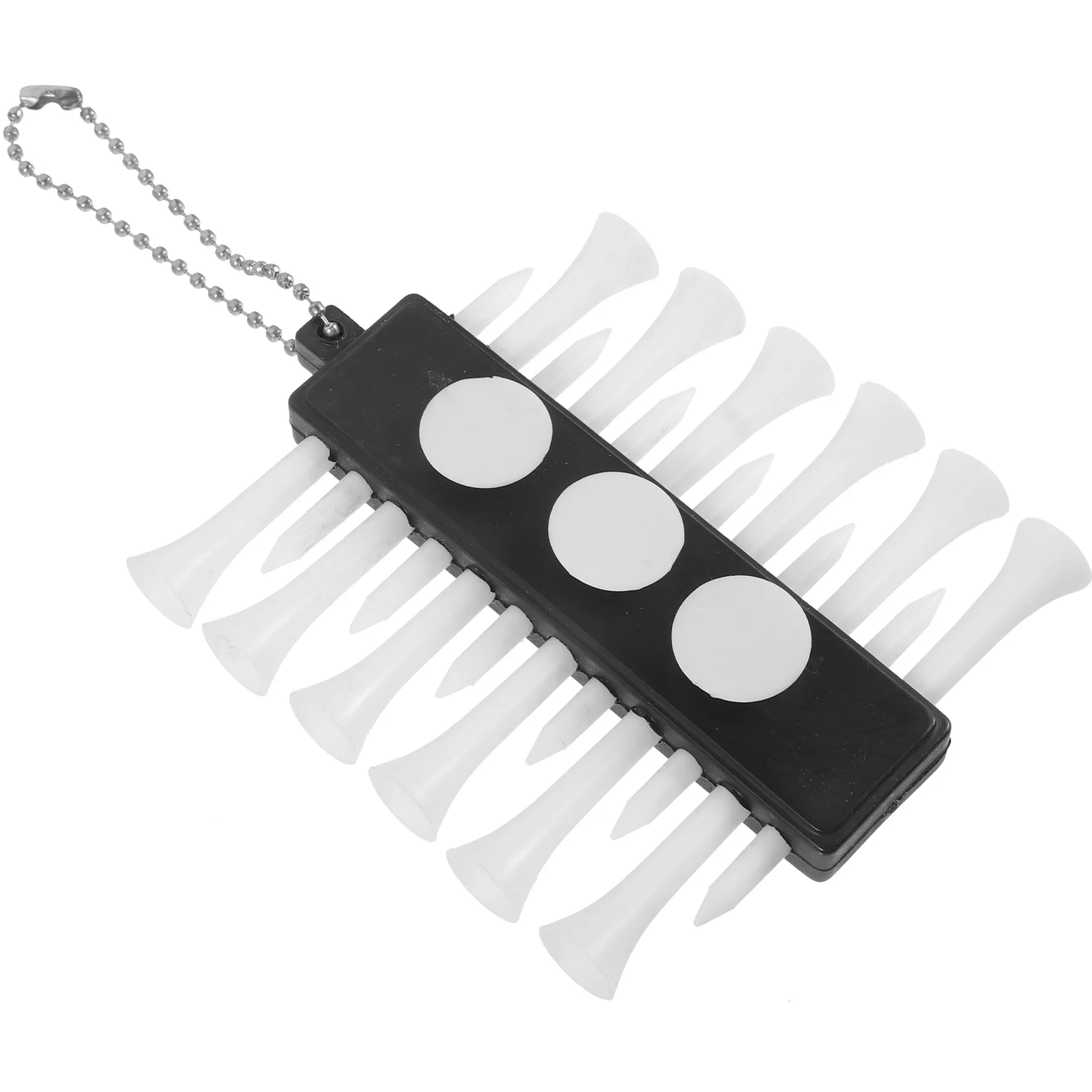 

Golf Ball Tee Hanging Carrier Golfing Organizer Holder Golfs Plastic Containers