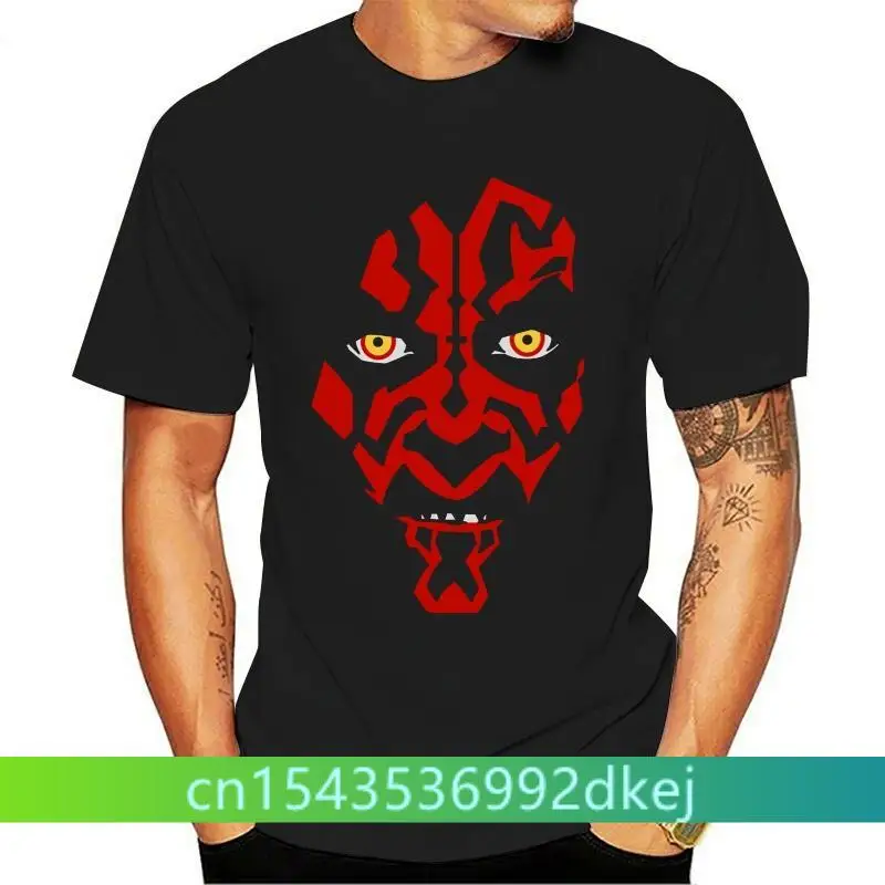 

Funny Men t shirt Women novelty tshirt Darth Maul Hooded Face Creeping Graphic T-Shirt