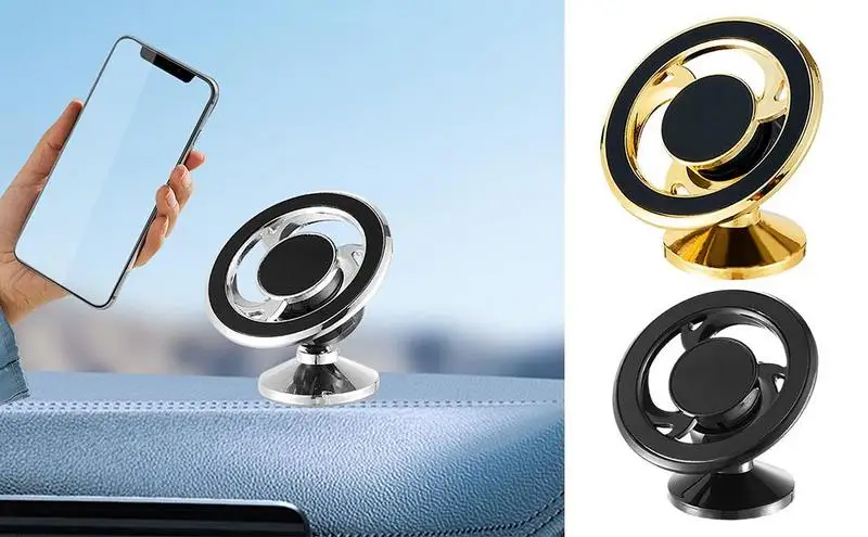 

Автомобильный держатель для телефона на вентиляционное отверстие с поворотом на 360 градусов, автомобильный держатель для телефона, гибкое и стабильное крепление на приборную панель телефона в автомобиле для всех телефонов