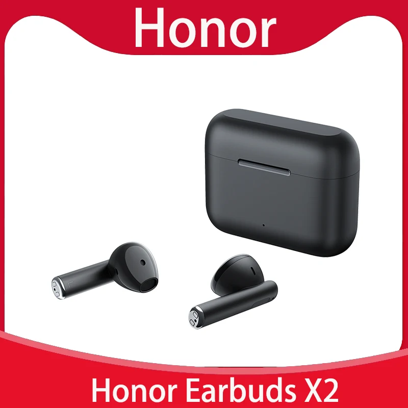 

Original Honor Earbuds X2 TWS Earphones MOECEN Comfy Semi-In-Ear 12mm Bio Speaker 28h 2 Mic ENC Bluetooth 5.2 Low-Lag Game Mode