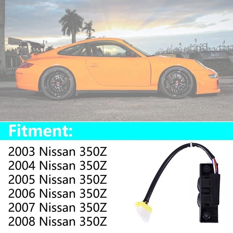 Левый переключатель сиденья водителя 87066-CD001 для 2003-2008 Nissan 350Z 3.5L 87066CD001