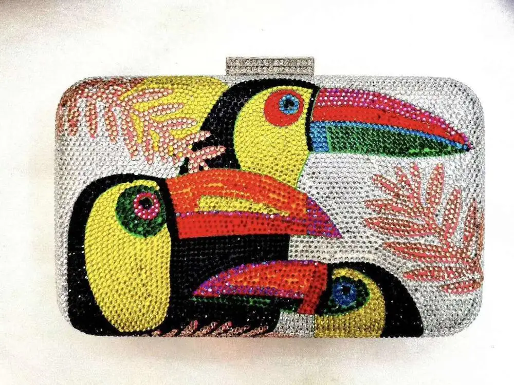 

XIYUAN party white Clutch bag Ladies blue Evening Bags Luxury Women Mini Prom Handbags Female Crystal Purses Female Bags