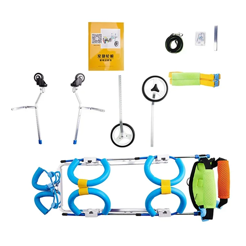 Вращающийся на 4 колесах автомобиль колесо для животных собак 4-10 кг