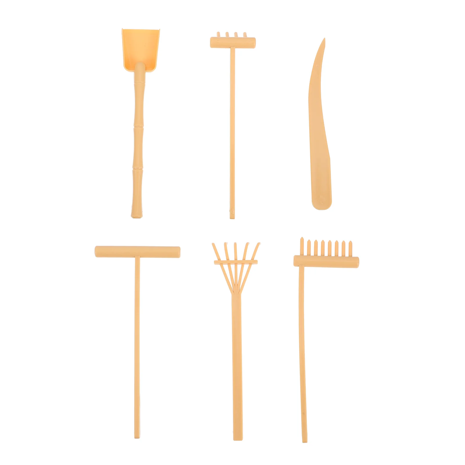 

Rake Garden Mini Zen Sand Tools Set Rakes Kit Tool Push Accessories Crafts Toys Toy Adornments Table Creative Sandbox Gardening