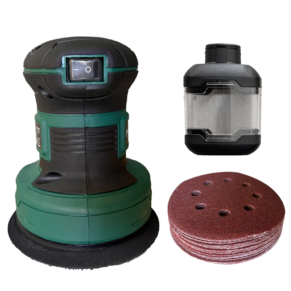 Электрическая шлифовальная машина 300 Вт произвольная орбитальная полировальная