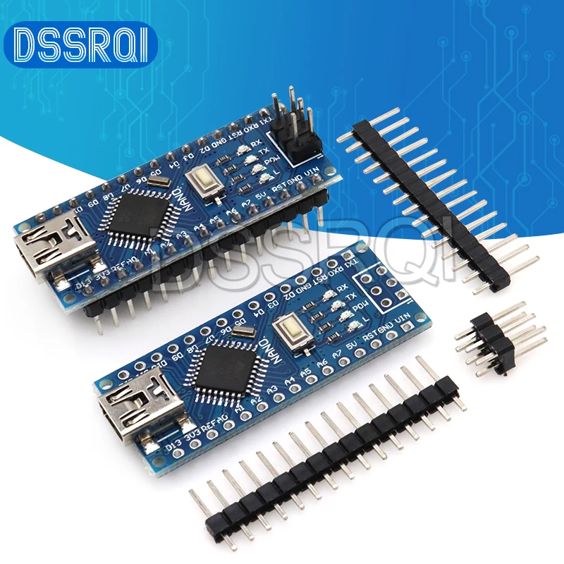 Плата модульная совместимая с контроллером arduino Nano 3 0 Atmega328 макетная плата без USB
